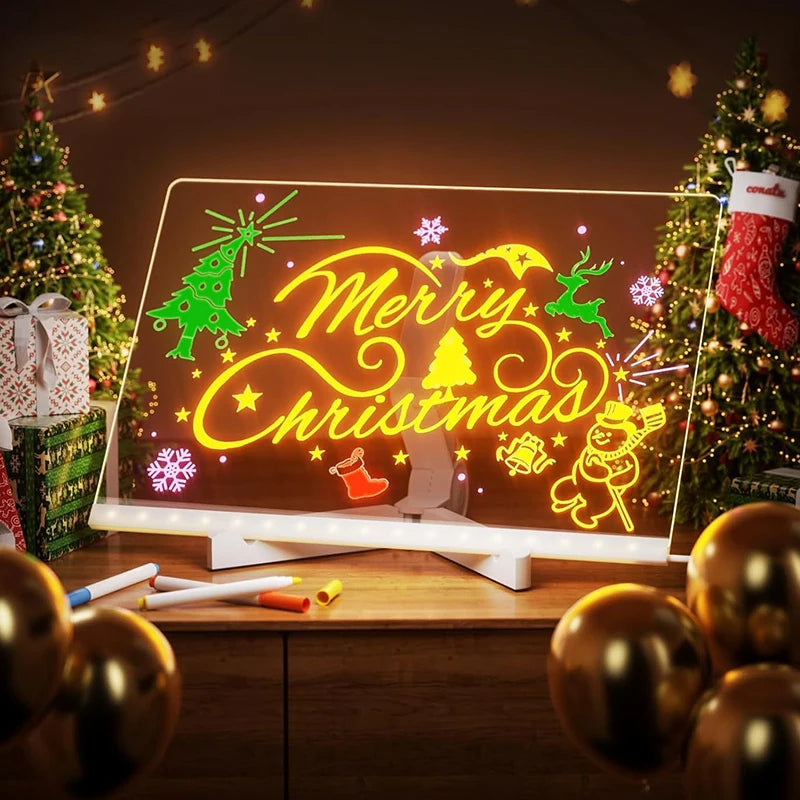 LED Luminous Blackboard Drawing