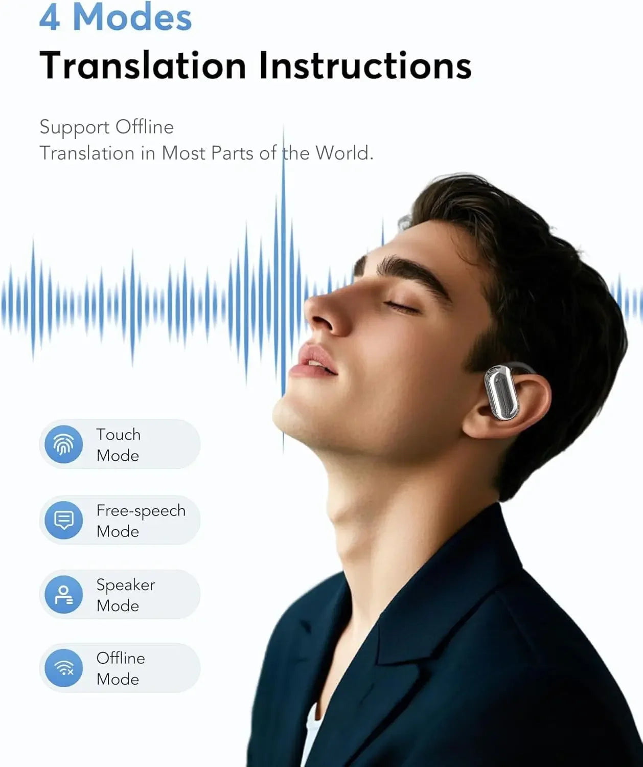 AI Language Translation Earbuds