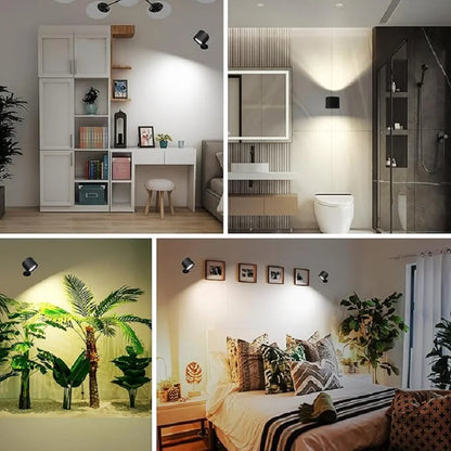 LED Wall Lamp, 360 Rotatable